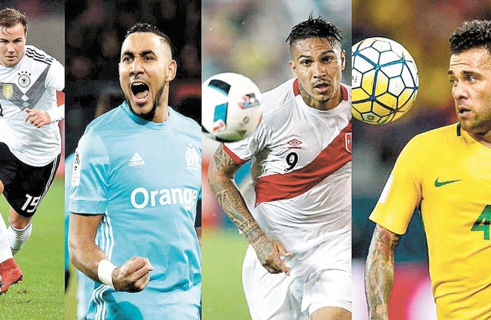 Rumbo a Russia 2018: las ausencias célebres  en la cuenta regresiva