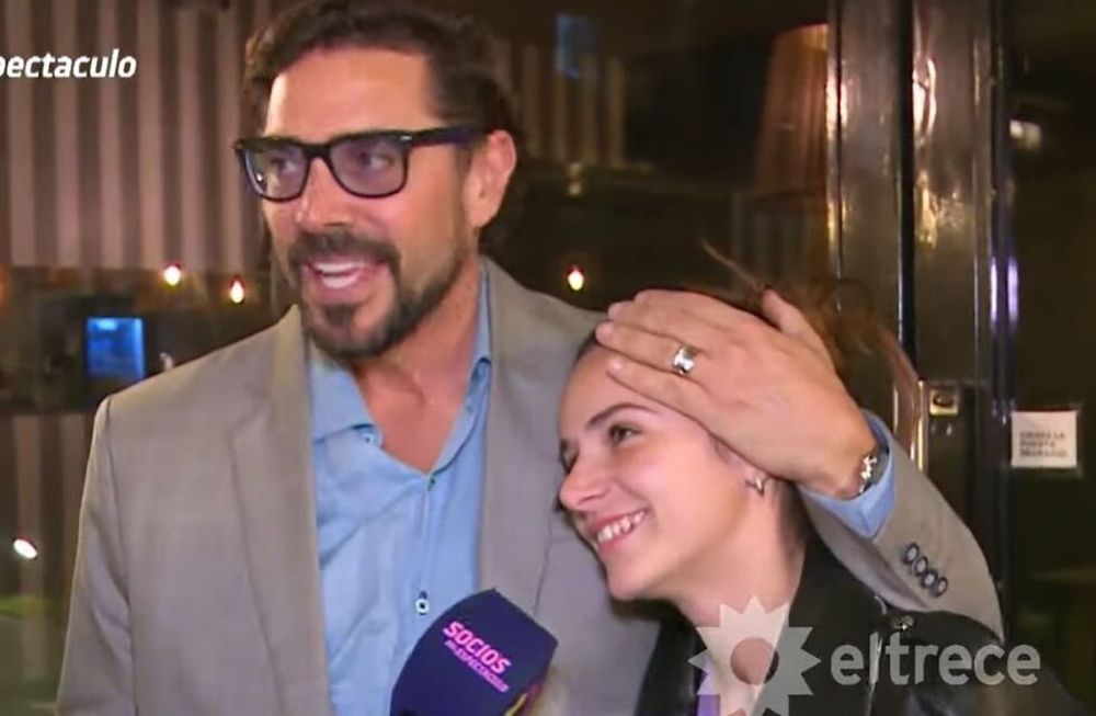 Matías Alé presentó a su novia, Martina Vignolo. Captura del video.