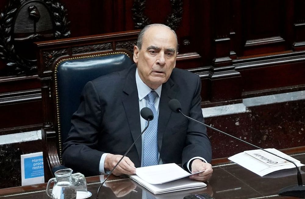 El jefe de gabinete Guillermo Francos (Gentileza Clarín)