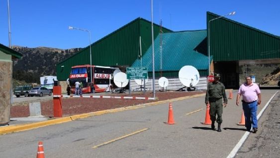 El paso internacional Pino Hachado en Neuquén