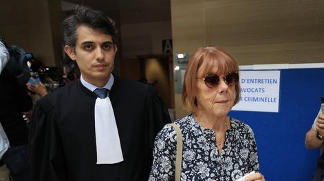 Los Andes | Gisele Pelicot, víctima de las violaciones instigadas por su marido. EFE/EPA/GUILLAUME HORCAJUELO