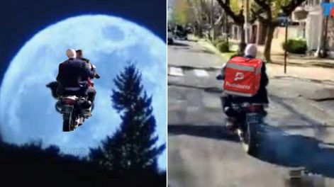 José Luis Espert escapó de Lomas de Zamora en moto y estallaron los memes.