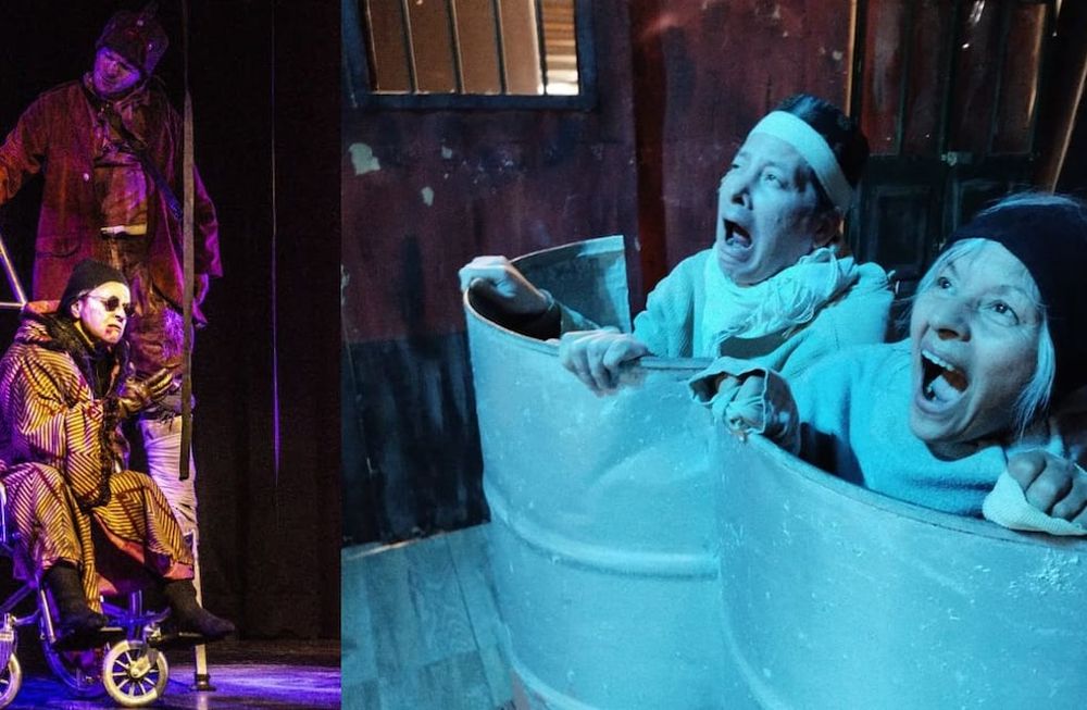 Final de partida, de Samuel Beckett. Elenco: Viceversa. Con: Silvia del Castillo, Francisco Molina, Rubén Pirez y Liliana Martín. Dirección: Wálter Neira.