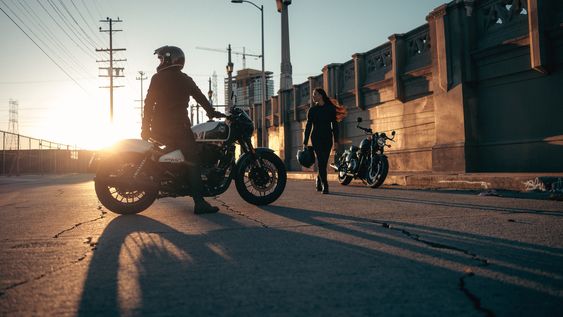 Moto Royal Enfield.