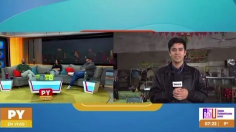 Humillaron a un joven periodista en un programa paraguayo y desató la indignación en las redes sociales