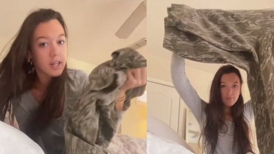 “Madre, cuando descubras las persianas vas a alucinar”; “Y automáticamente me da una paralisis del sueño”, fueron algunos de los escépticos comentarios. Foto: Captura de video.