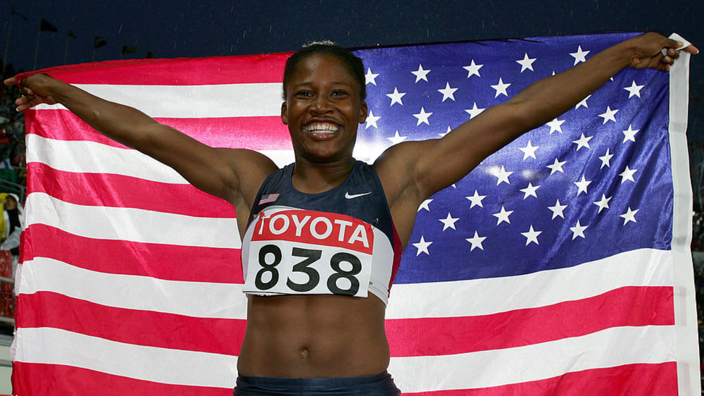 Lauryn Williams, deportista estadounidense que ganó tres medallas olímpicas.