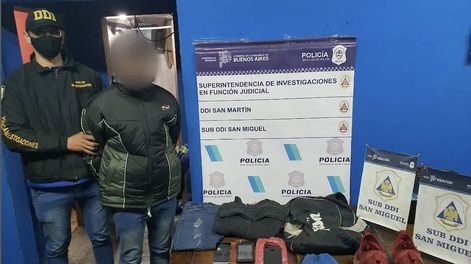 En su casa encontraron objetos de la víctima y siete tarjetas sube