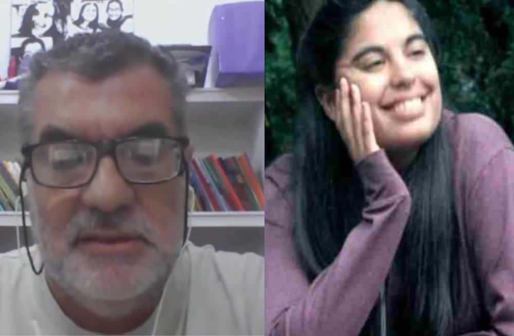 “De los diputados actuales hubo 44 que votaron a favor de la Ley Micaela, y de esos 44 hubo 12 que dieron discursos”, recordó García a los presentes. Foto: Captura video / Gentileza