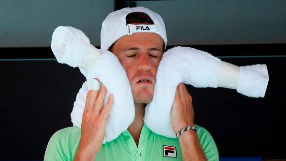 Peque, que cayó sorpresivamente ante el local invitado Christopher O’Connell, reveló que le costó prepara el partido porque tenía muchos dolores. / Gentileza.