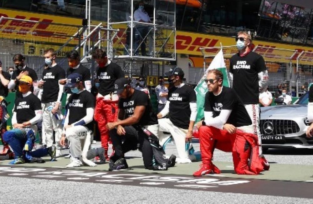 La Fórmula 1 y un claro mensaje contra el racismo