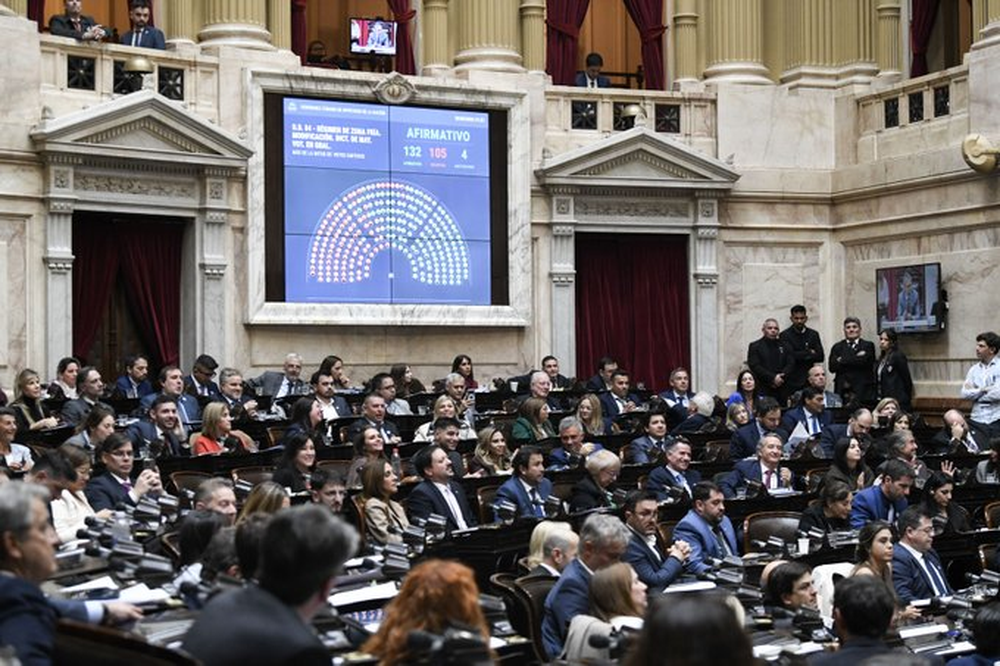 Quedó aprobada la readecuación del Régimen de Zonas Frías con 132 votos afirmativos, 105 negativos y 4 abstenciones.