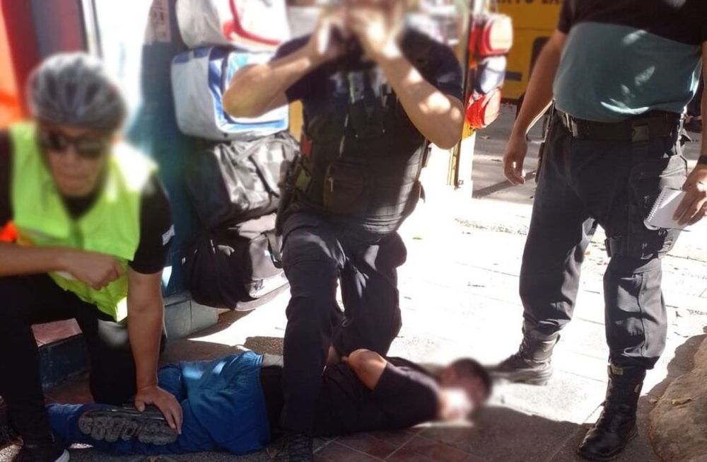 Ojos en Alerta: se detuvo a un sujeto que comercializaba estupefacientes en el microcentro
