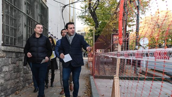 Avanzan las obras del plan de peatonalización de calle San Martín