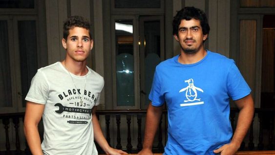 Andrés Aliberti y Abel Davi, a Suiza