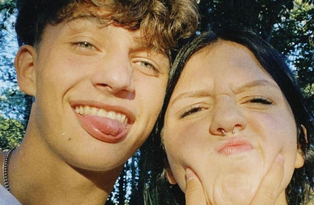 Los chicos están de novios hace siete meses / Gentileza