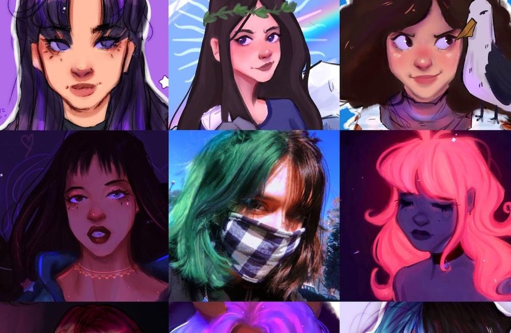 Aldana comparte su arte a través de sus redes sociales