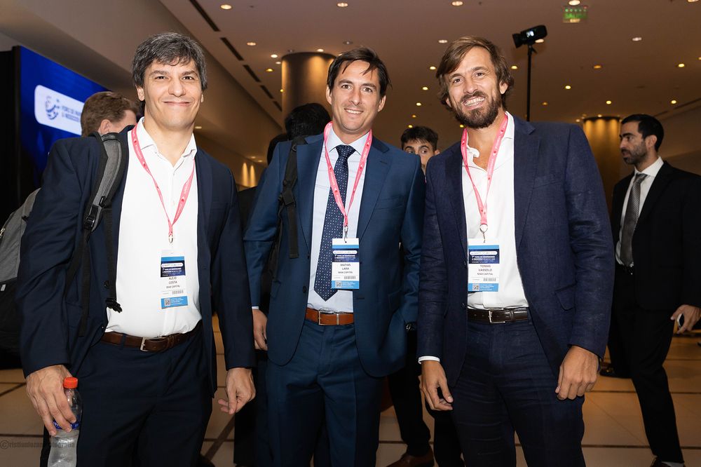 Alejo Costa, Matías Lara y Tomás Vassolo. 