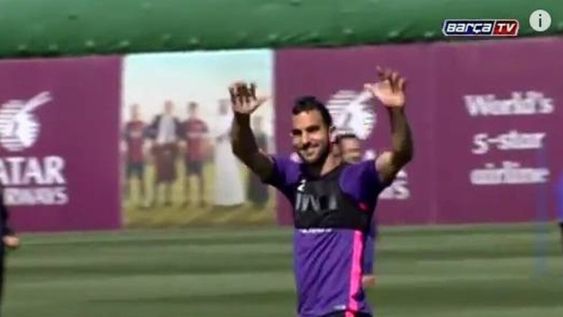 Video: la genialidad de un jugador del Barcelona que sorprendió a todos