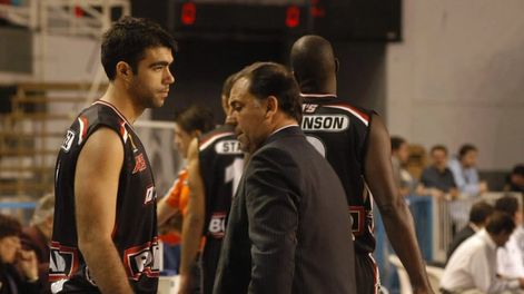 El basquetbolista mendocino tuvo una destacada actuación en Quilmes bajo el mando de Oscar Huevo Sánchez. / Gentileza.
