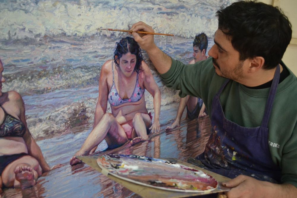 Mauro Cano presentará en el ECA su muestra La montaña en el mar