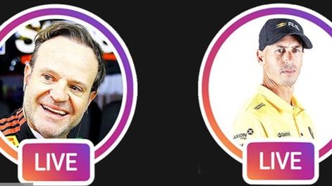 Mano a mano entre Barrichello y Pernía