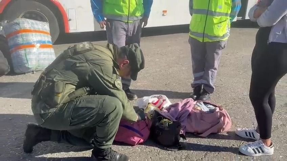 Viajaba con tres kilos cocaína rumbo a Mendoza y fue detenida en el control de San Juan.