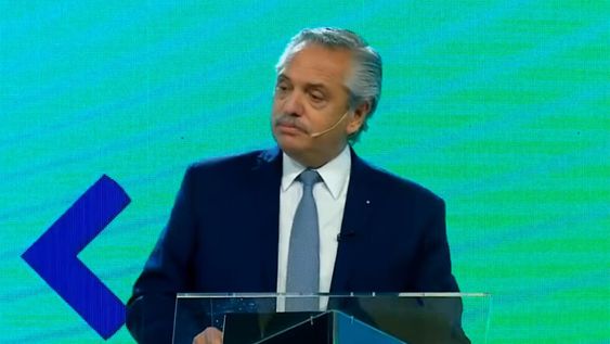 El presidente Alberto Fernández.
