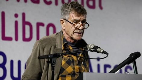 Guillermo Saccomano dio un polémico discurso en la apertura de la Feria del Libro 2022 en Buenos Aires.