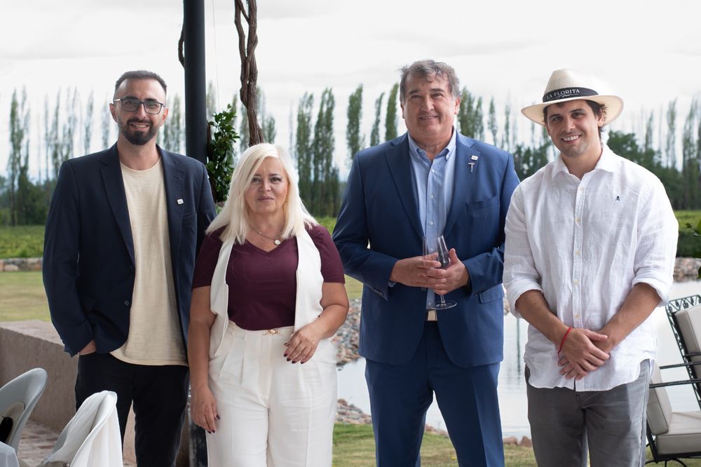 Carlos Rivera, Federica Mariconda, Mario Hernández y Eduardo Caputo.