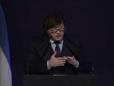 Javier Milei en el Consejo de las Américas 2026