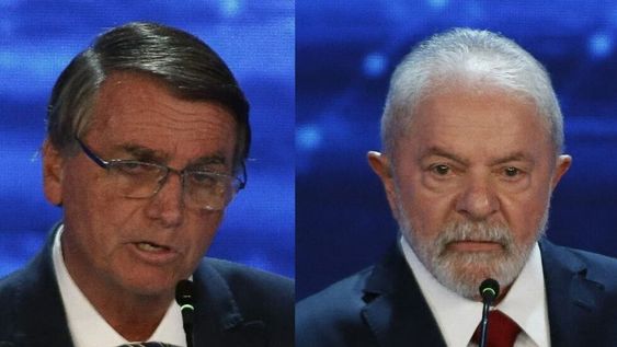 Jair Bolsonaro y Lula Da Silva, presidente y expresidente de Brasil, se acusaron mutuamente en el último debate antes de las elecciones del domingo.