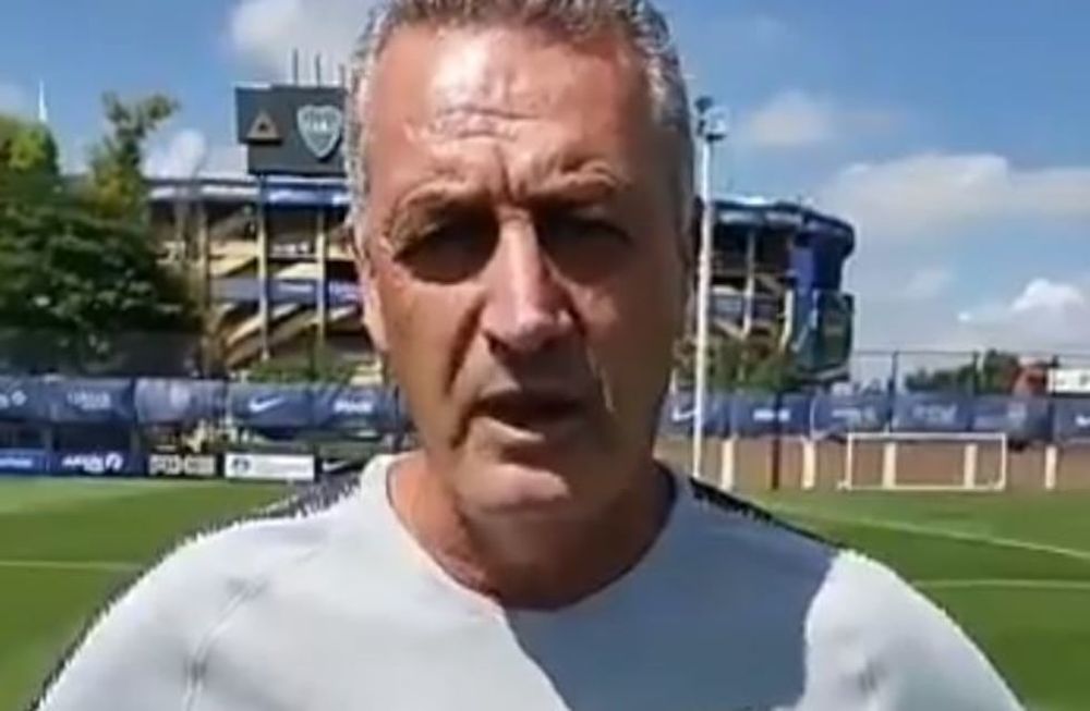 Tras el polémico video pro vida, el DT de Boca Gustavo Alfaro pidió perdón