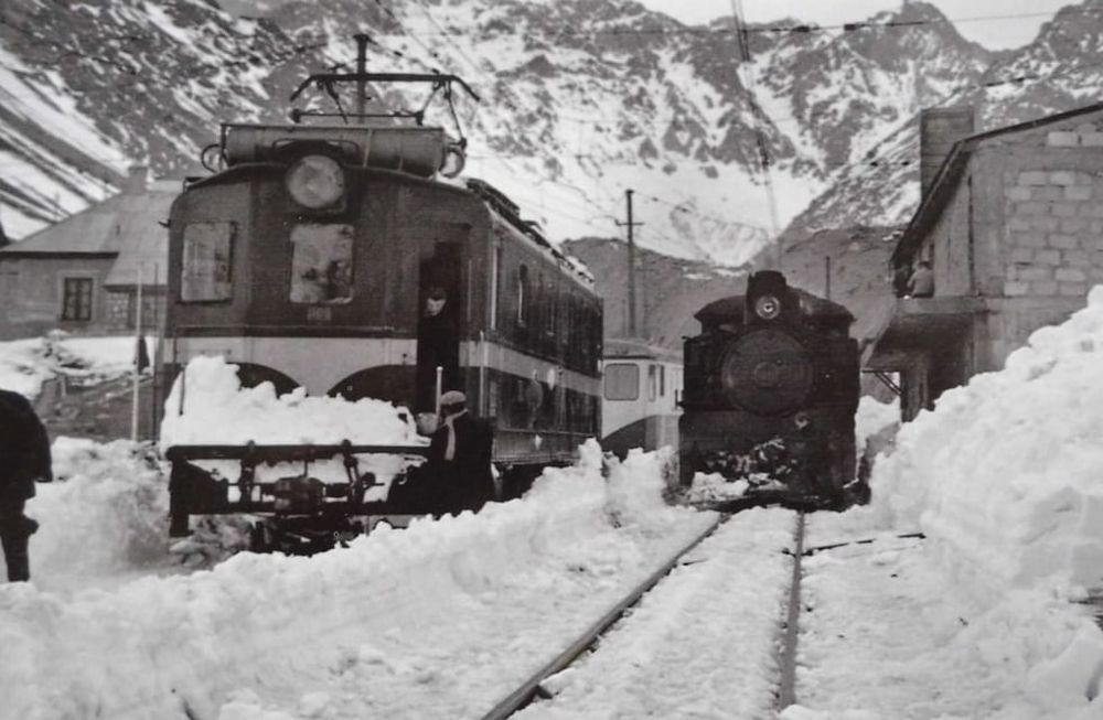 A 114 años del primer viaje del Trasandino: fotos históricas y la leyenda de El Futre, el fantasma que llegó en tren. Foto: Gentileza Osvaldo Valle