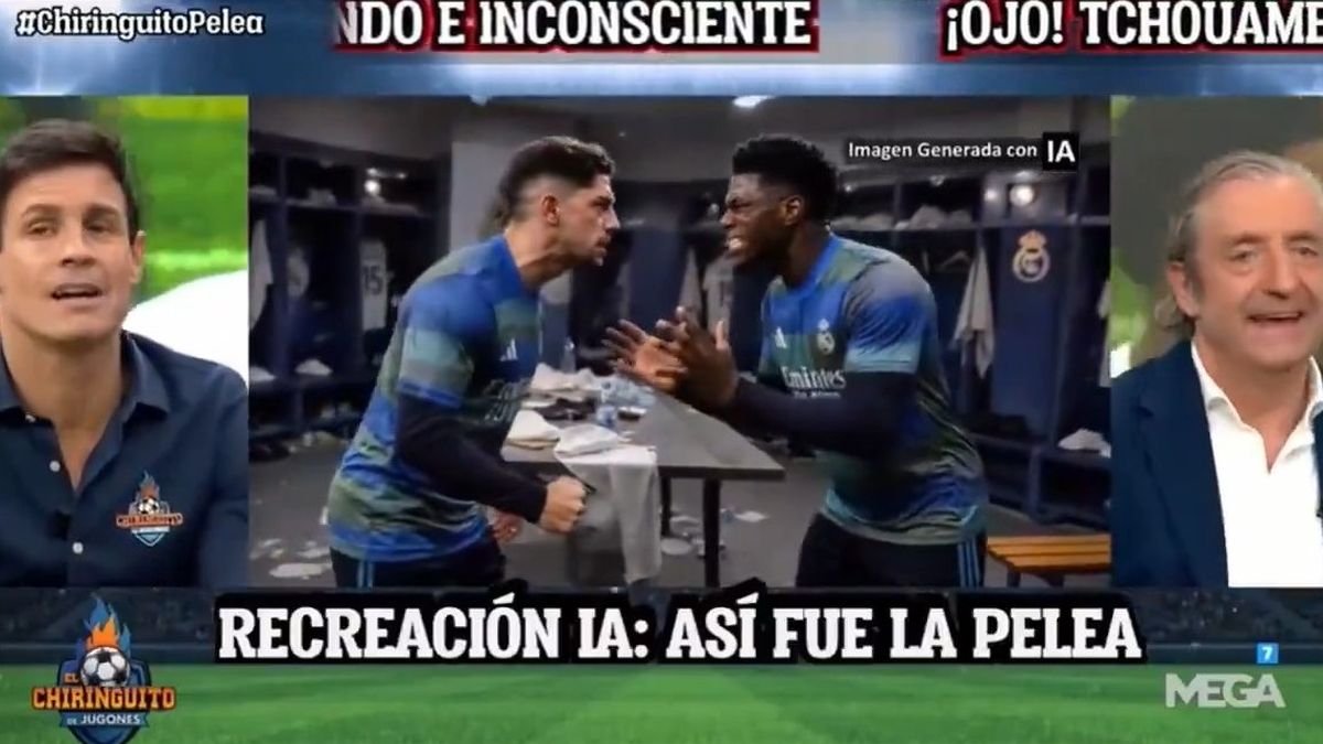 Los divertidos memes de la pelea entre Valverde y Tchouaméni y la recreación con IA en 
