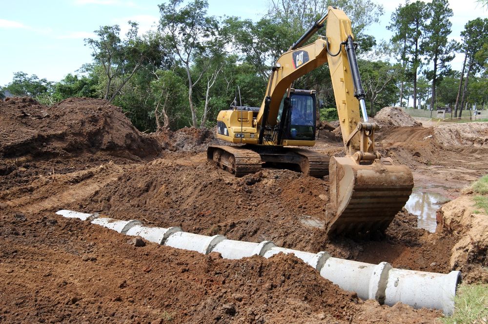 Obras cloacales con fondos del resarcimiento por la Promoción Industrial.&nbsp;