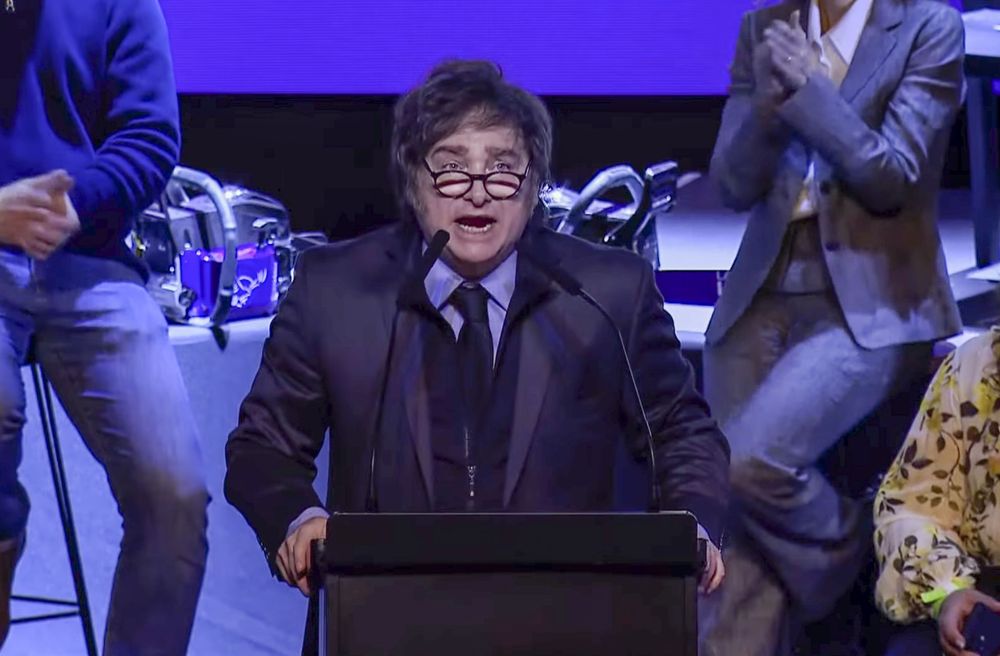 Javier Milei presentó los candidatos de La Libertad Avanza para la provincia de Buenos Aires en Junín