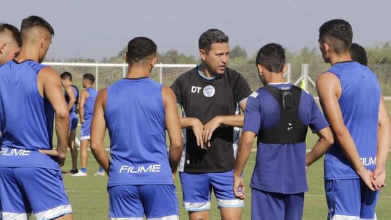 Se entrenó el elenco conducido por Diego Flores con casi plantel completo. /Gentileza prensa de Godoy Cruz