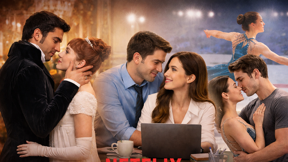 Las tres series de romance más vistas en Netflix