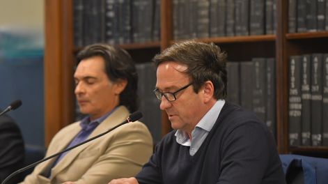 El director local del PAMI, David Litvinchuck, es uno de los funcionarios de Milei que la Justicia imputó hoy. Foto: Daniel Caballero.