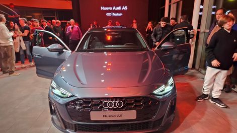 Presentación del Audi A5 en Goldstein.