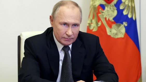 Vladimir Putin, presidente de Rusia.