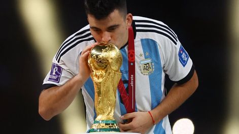 Marcos Acuña, campeón del mundo