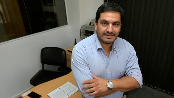 17 Febrero 2022 Mendoza Política Intendente del Departamento de Malargüe Lic. Juan Manuel Ojeda Foto: Orlando Pelichotti / Los Andes