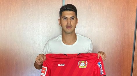 Se despidió de River: Exequiel Palacios fue presentado como jugador de Bayern Leverkusen