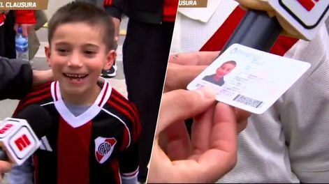 El nombre que un hincha de River le puso a su hijo por la histórica final de Madrid.