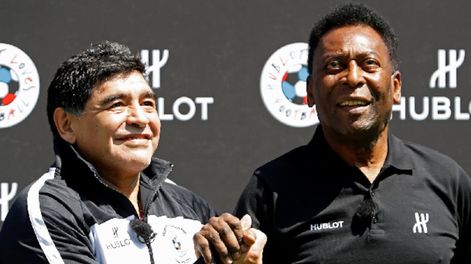 Maradona, Pelé y estrellas del fútbol mundial homenajearon a todos los médicos del mundo