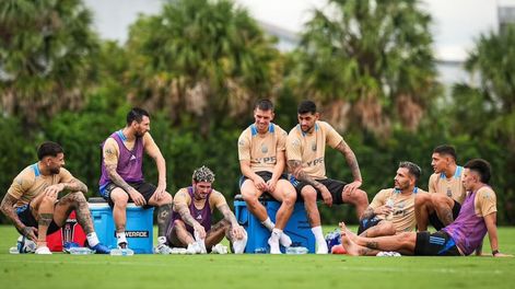 La Selección Argentina se prepara para la doble fecha de Eliminatorias