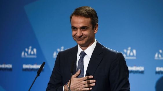 Primer ministro de Grecia, Kyriakos Mitsotakis.