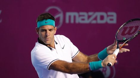 Del Potro ganó y hace todo bien para ser el N°3 del ranking